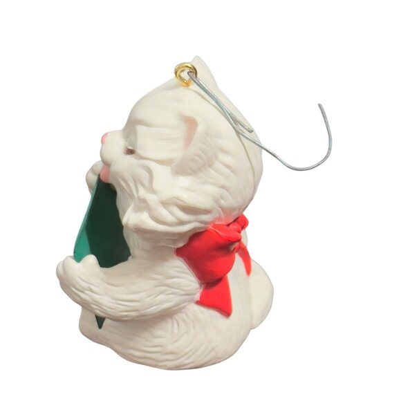 Hallmark Keepsake Ornament Friendship Kitten 1990 Christmas Collectible - Picture 3 of 7